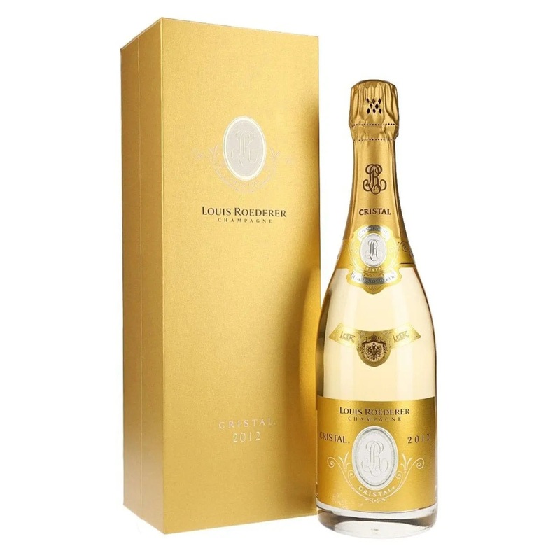Louis Roederer Cristal 2012 Champagne with Gift Box, 75 cl