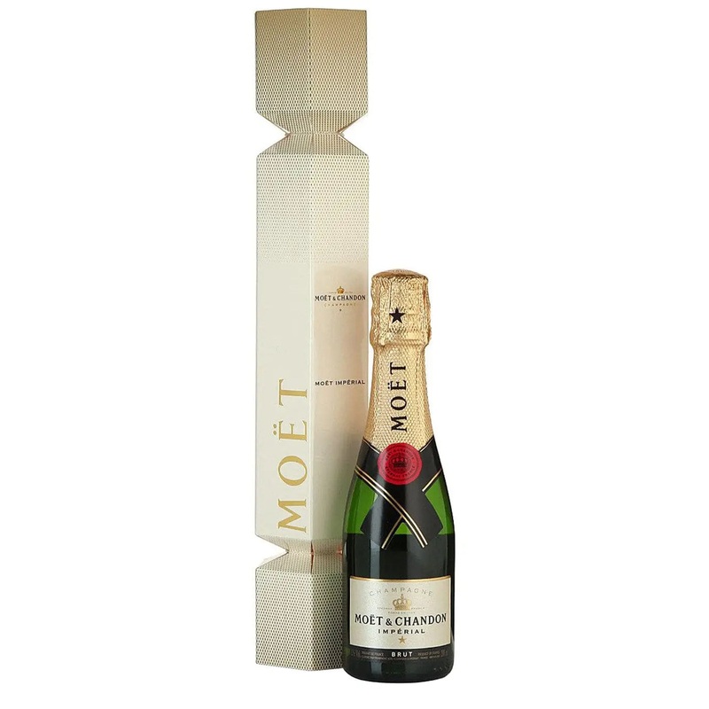 Mot & Chandon Imperial Brut Mini Mot Cracker Champagne, 20 cl
