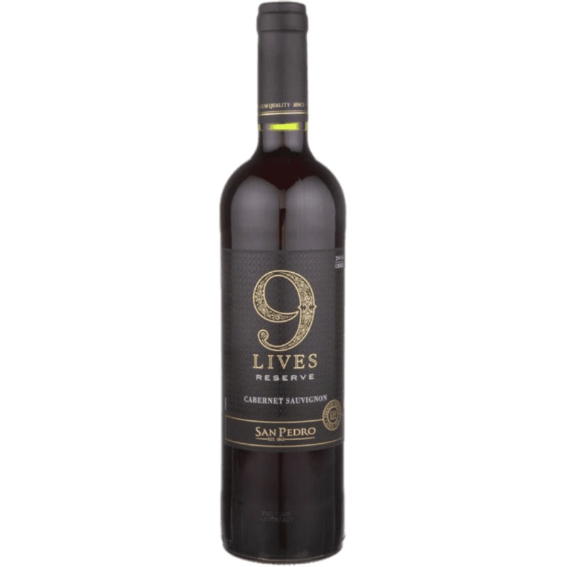 9 Lives Cabernet Sauvignon Reserve Chile - 750ML