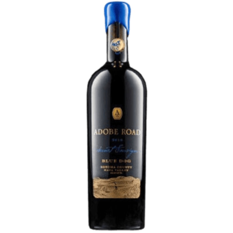Adobe Road Cabernet Sauvignon Blue Dog Napa & Sonoma Counties - 750ML