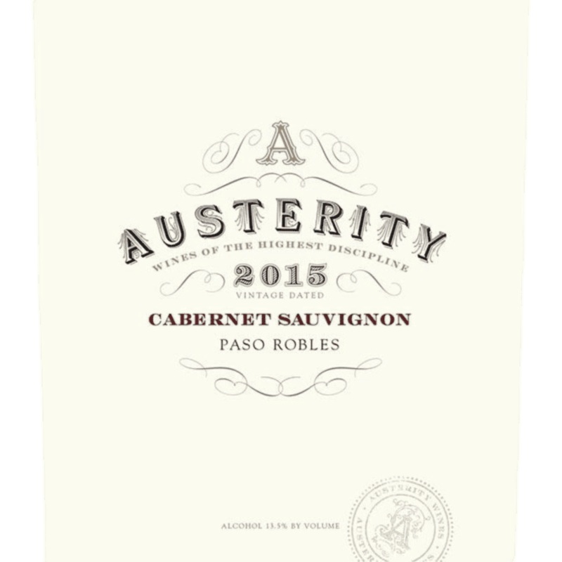 Austerity Paso Robles Cabernet Sauvignon - 750ML
