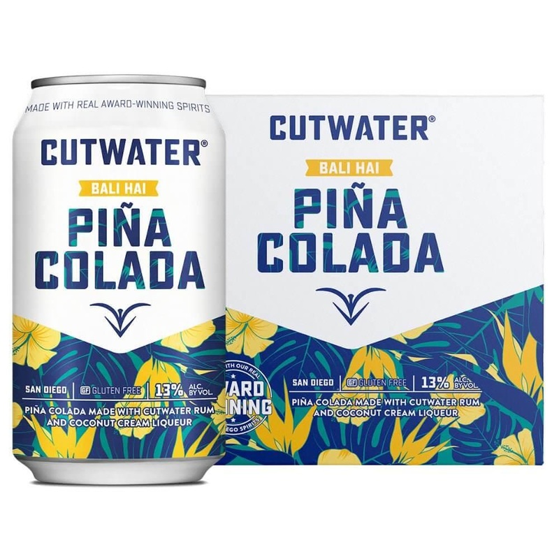 Cutwater Spirits Pina Colada (4 Pack  12 Ounce Cans)