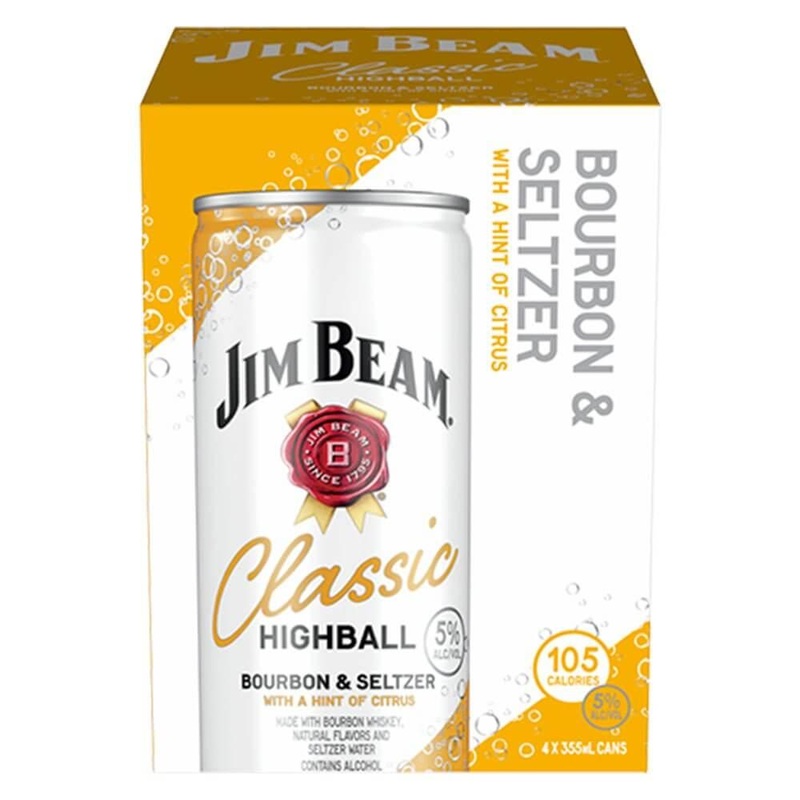 Jim Beam Classic Highball Bourbon & Seltzer