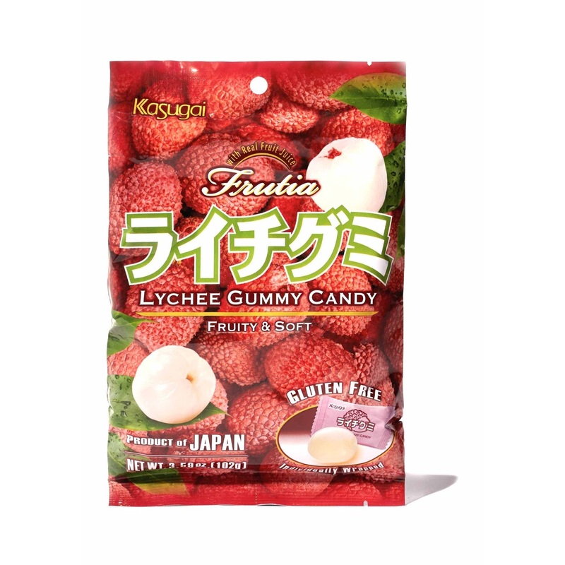 KASUGAI Frutia Lychee Gummy