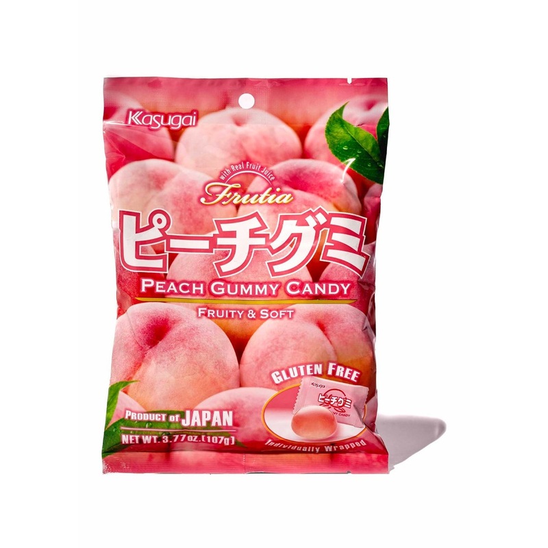 KASUGAI Frutia Peach Gummy