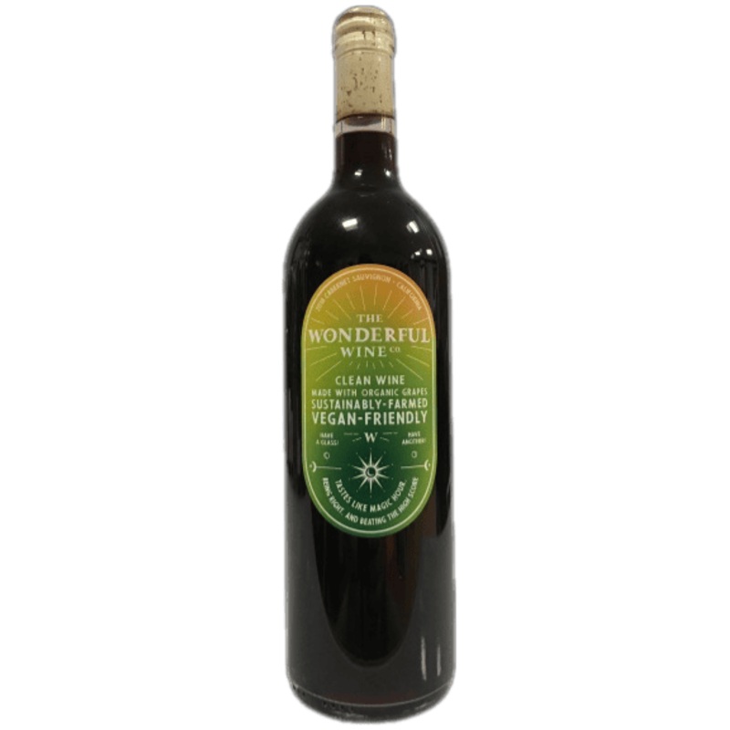 Wonderful Wine Co California Organic Cabernet Sauvignon - 750ML