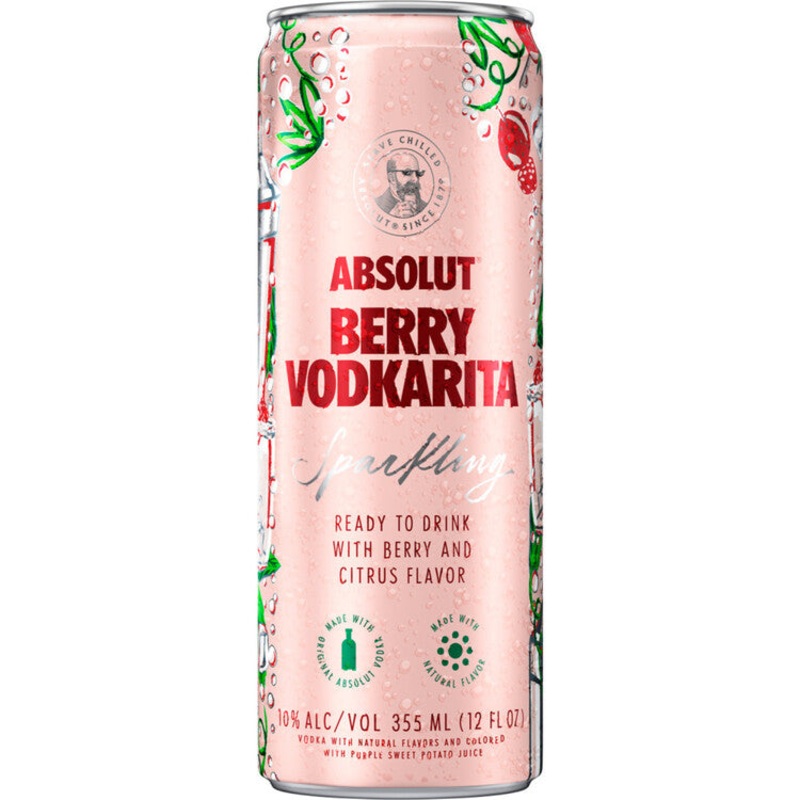 ABSOLUT CKTL BRY VODKARITA 20CAN4P