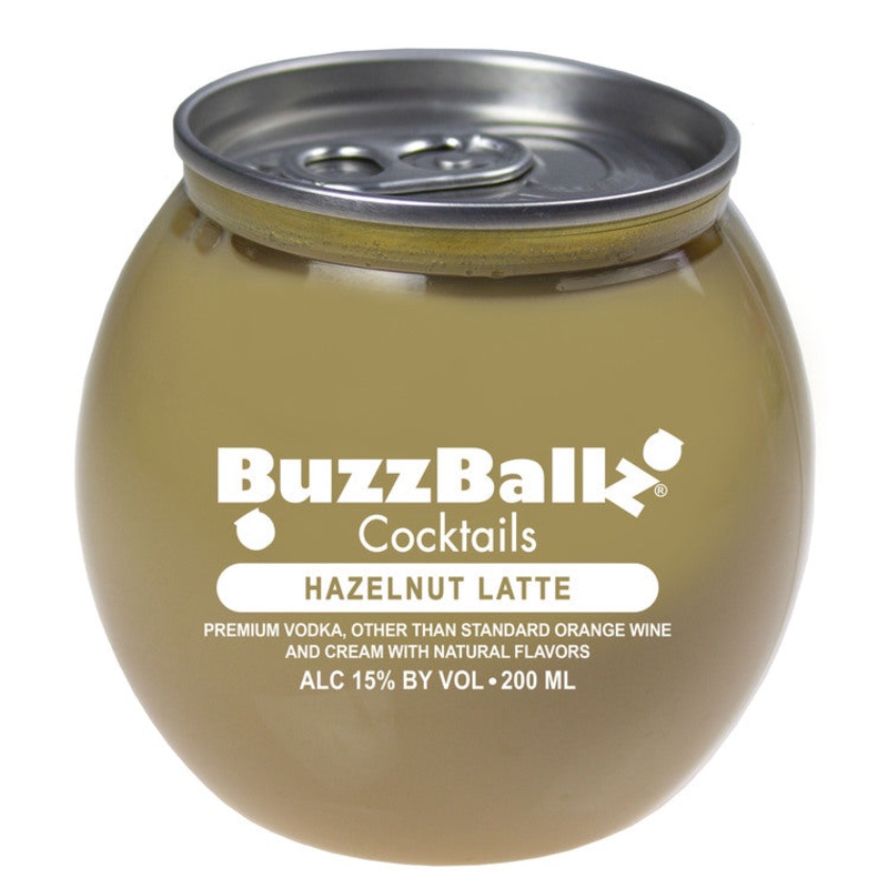 BUZZBALLZ CKTL HAZELNUT LATTE30CAN