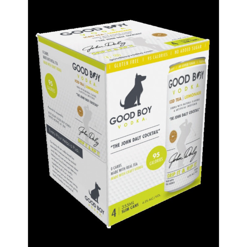 GOOD BOY VOD SELTZ TEA&LEM JD6/4PK
