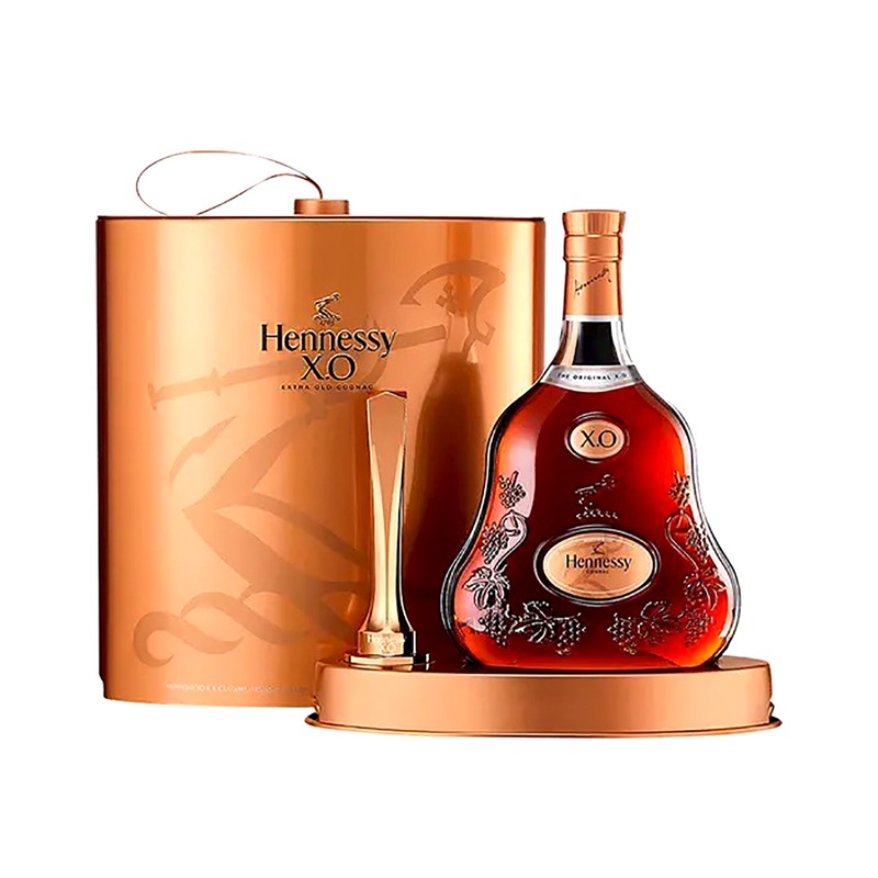 Hennessy XO Holiday Edition Cognac with Ice Stamp