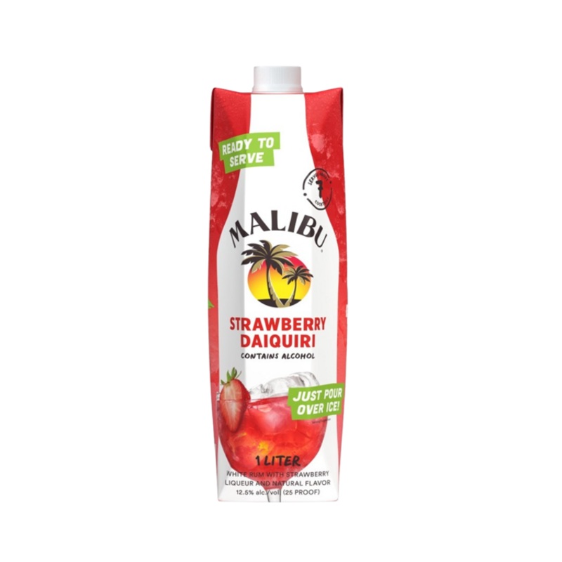 MALIBU RUM STRAWBERRY DAIQUIRI 25