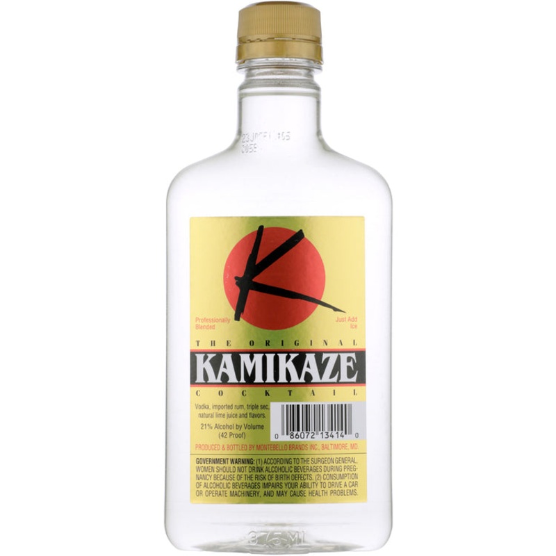 MONTEBELLO KAMIKAZE CKTL 42 PET
