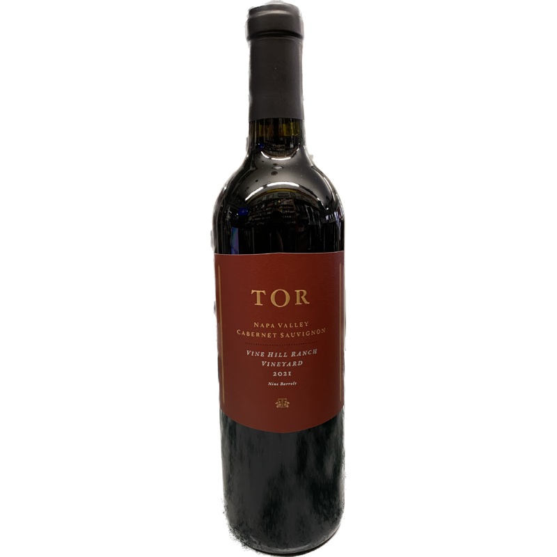 TOR Napa Valley Vine Hill Ranch Vineyard Cabernet Sauvignon 2021 750 ML