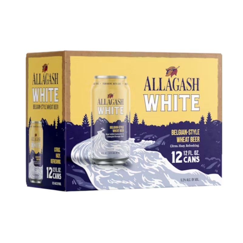 Allagash White 12oz 12-Pack Can