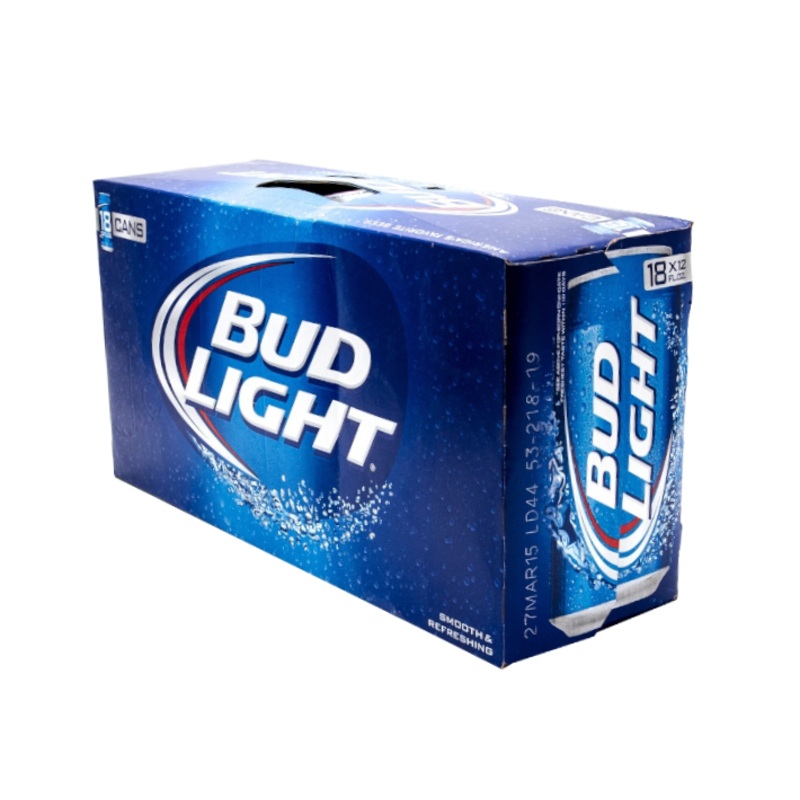 Bud Light 12oz 18-Pack Can