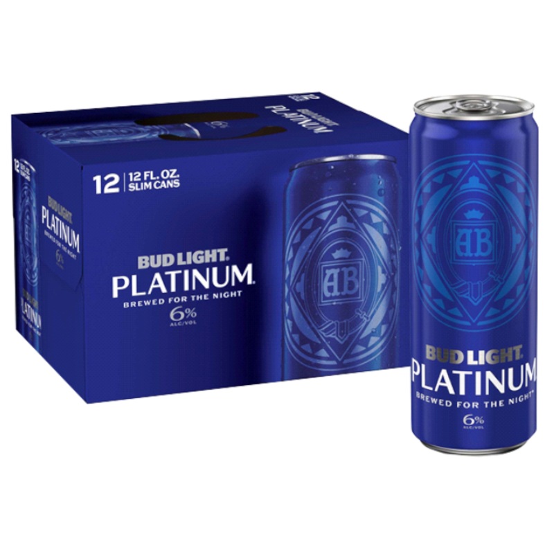 Bud Light Platinum 12oz 12-Pack Can