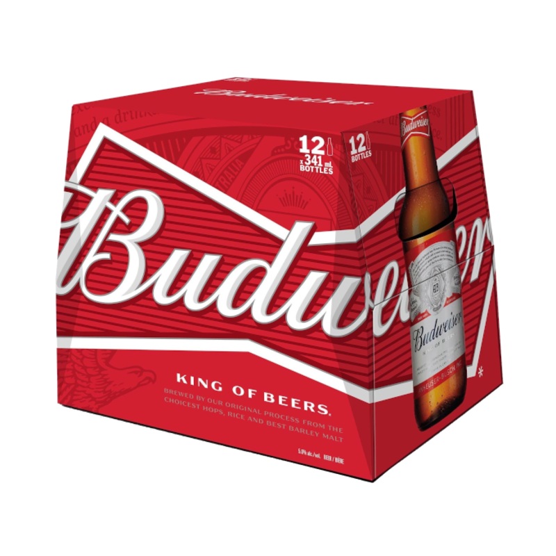 Budweiser 12oz 12-Pack Bottle (DNO P3)