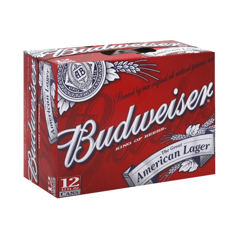 Budweiser 12oz 12-Pack Can (DNO P3)