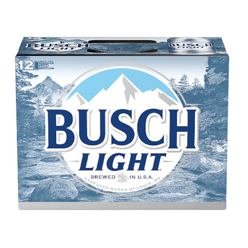 Busch Light 12oz 12-Pack Can