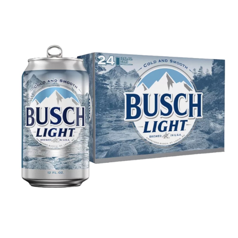Busch Light 12oz 24-Pack Can