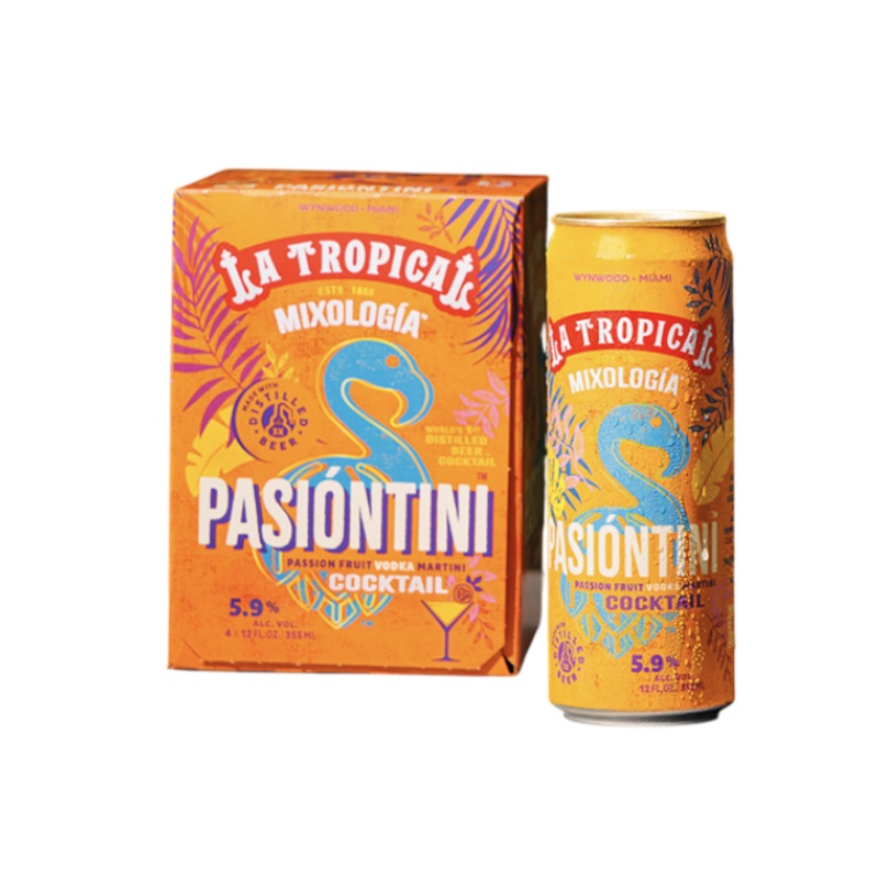 Cerveceria La Tropical Mixologia Pasiontini 12oz 4-Pack Can