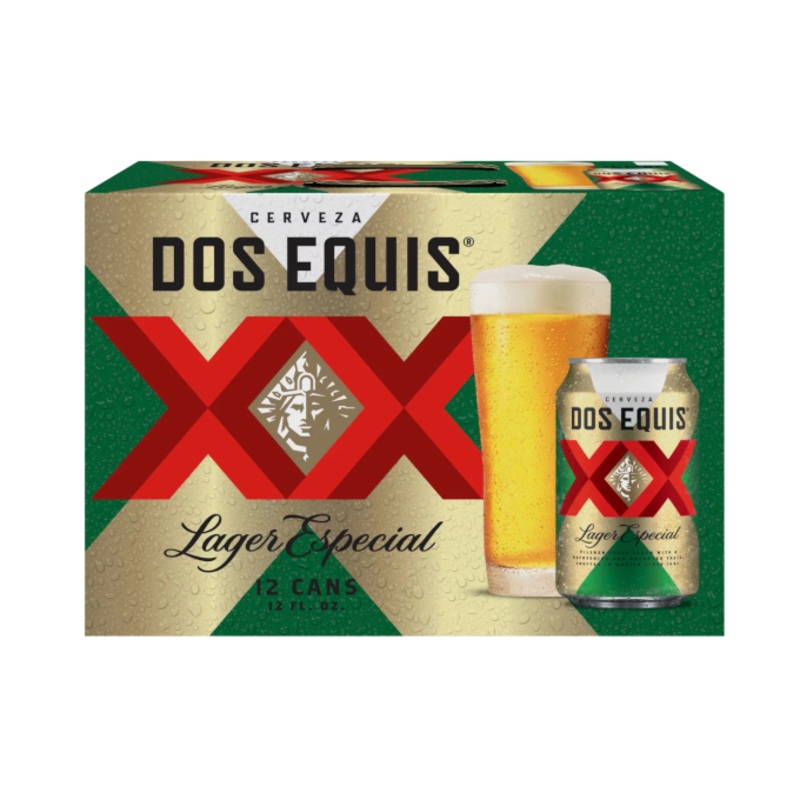 Dos Equis Lager 12oz 12-Pack Can