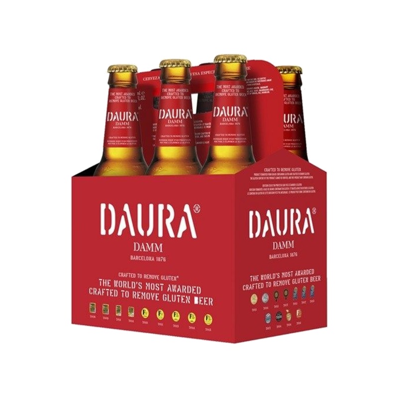 Estrella Damm Daura 11oz 6-Pack Bottle