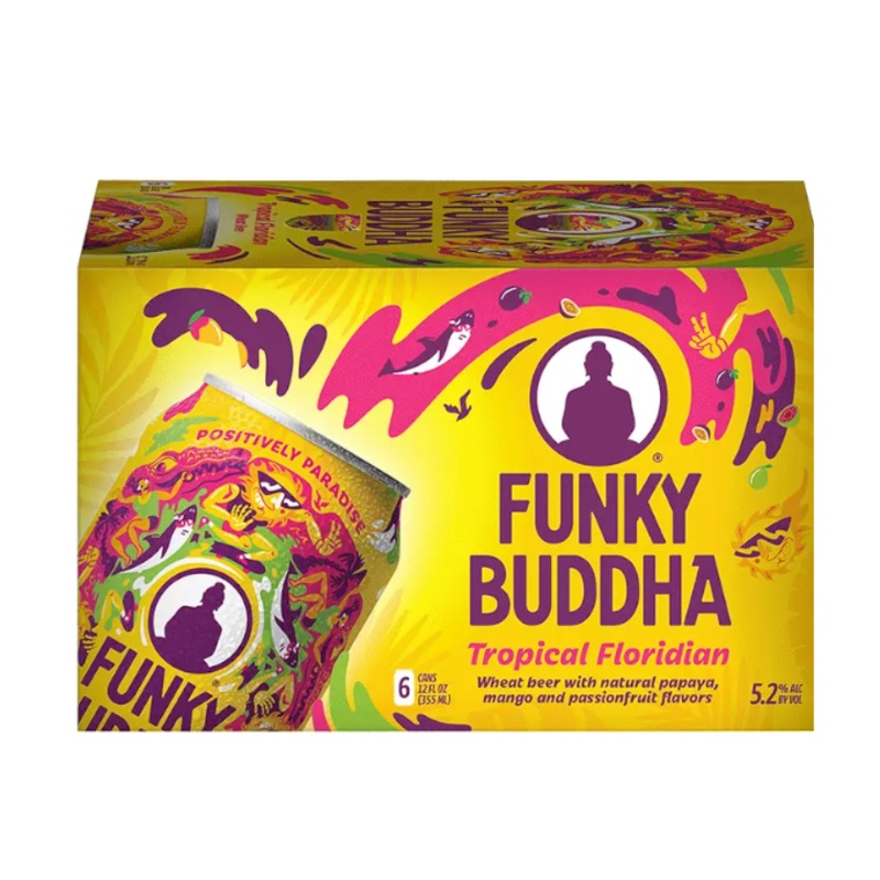 Funky Buddha Tropical Floridian 12oz 6-Pack Can