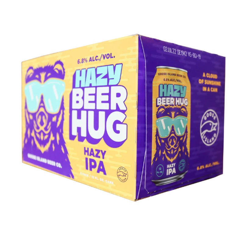 Goose Island Hazy Beer Hug 12oz 6-Pack Can