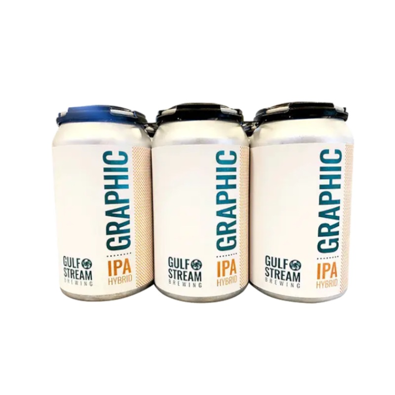 Gulf Stream Graphic IPA Hybrid 1/6 Keg (No Barcode)