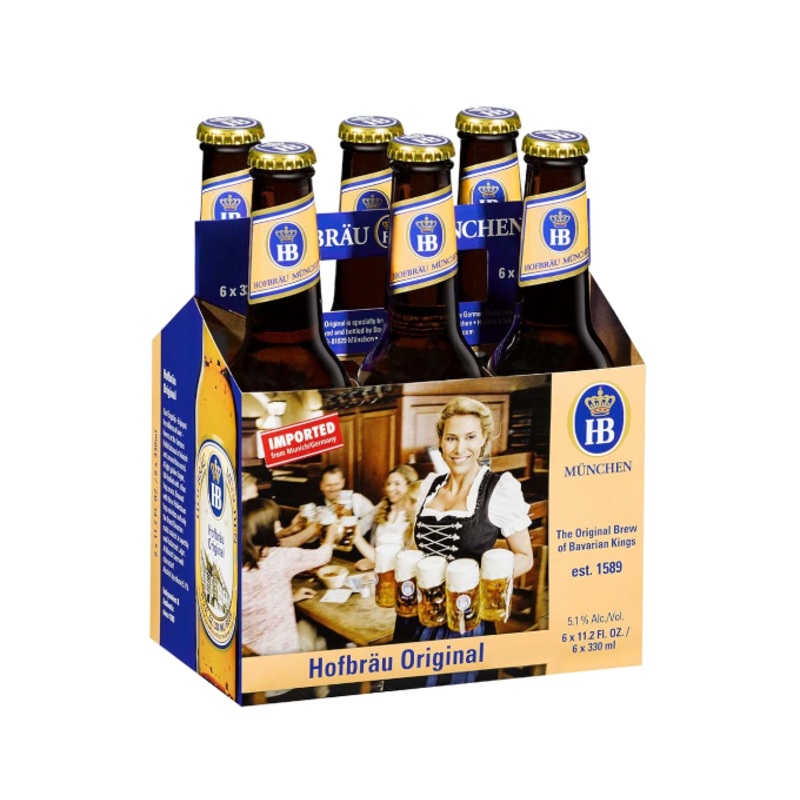 Hofbrau Original 11.2oz 6-Pack Bottle