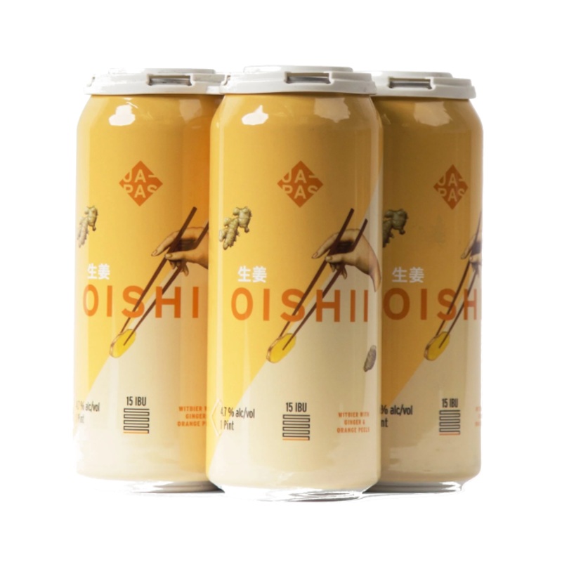 Japas Cervejaria Oishii 16oz 4-Pack Can