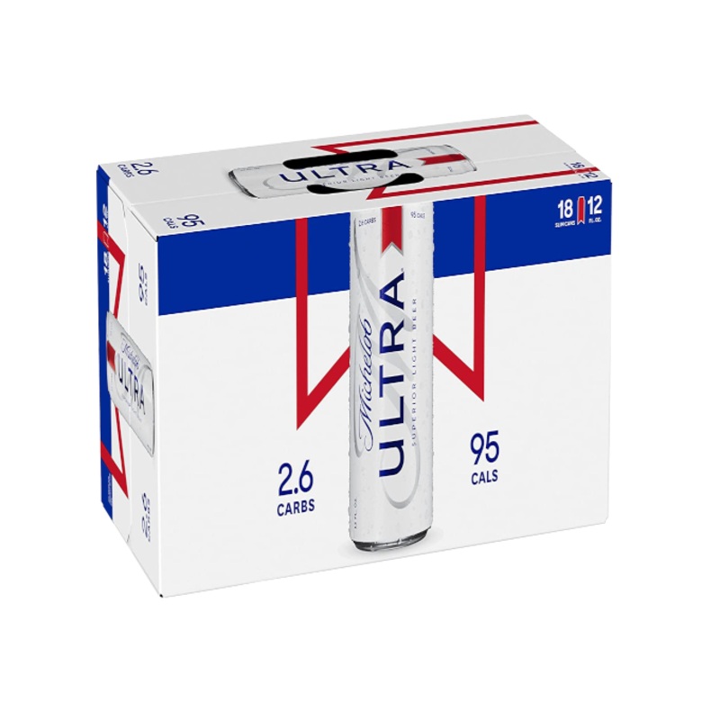 Michelob Ultra 12oz 18-Pack Can