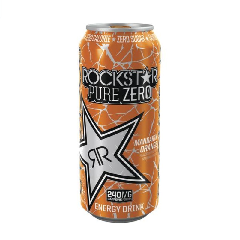 ROCKSTAR 24/16OZ PURE ZERO TANGERINE MANGO GUAVA