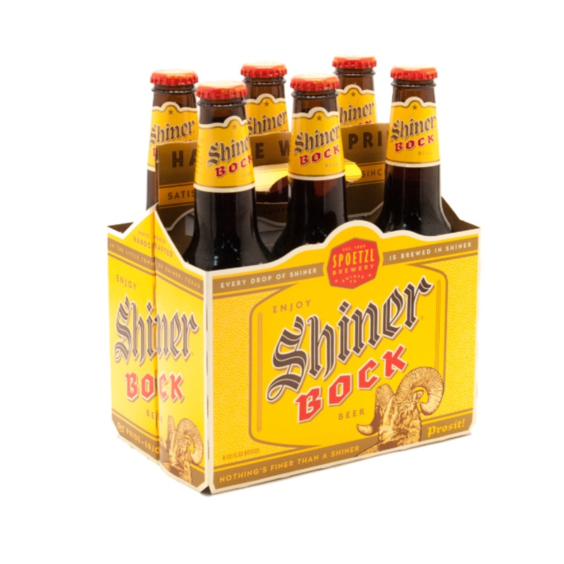 Shiner Bock 12oz 6-Pack Bottle
