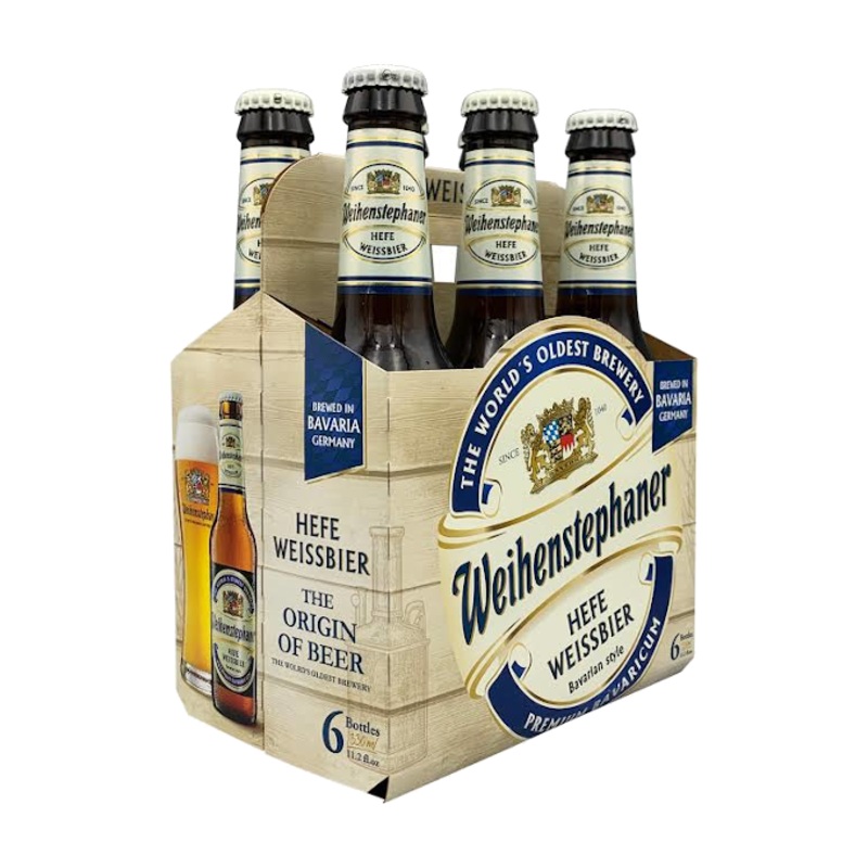 Weihenstephaner Hefe Weissbier 11.2oz 6-Pack Bottle