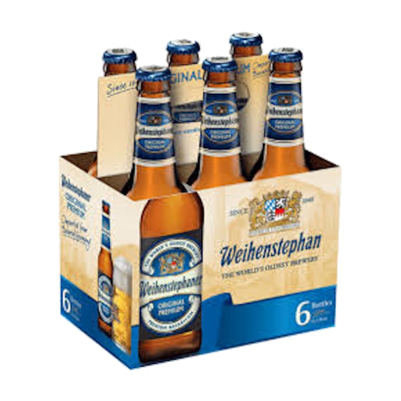 Weihenstephaner Original Premium Lager 11.2oz 6-Pack Bottle