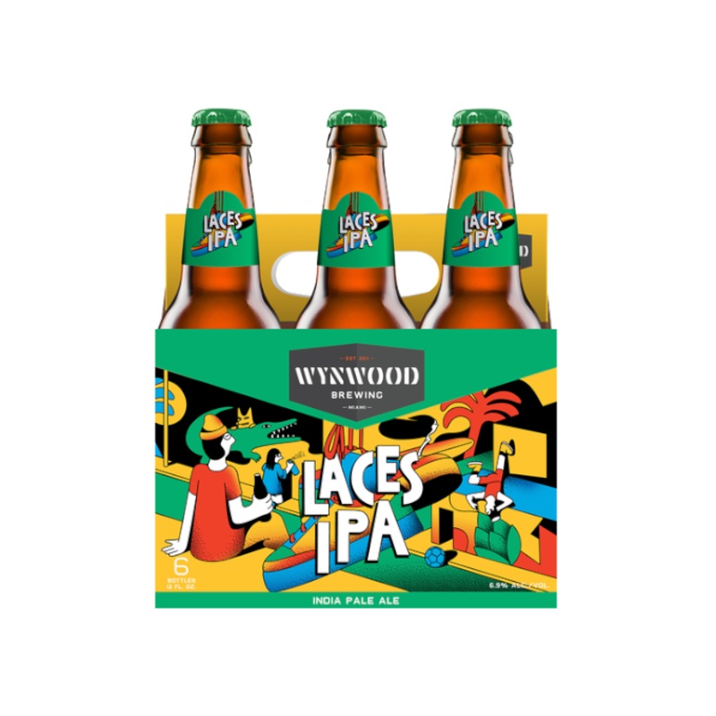 Wynwood Laces IPA 12oz 6-Pack Bottle