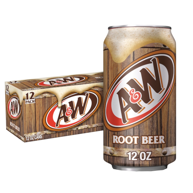 A & W Root Beer 12oz 12-Pack Can