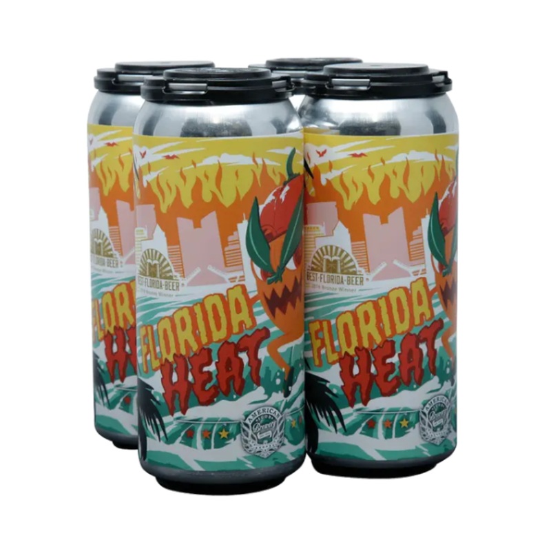 American Icon Florida Heat 16oz 4-Pack Can