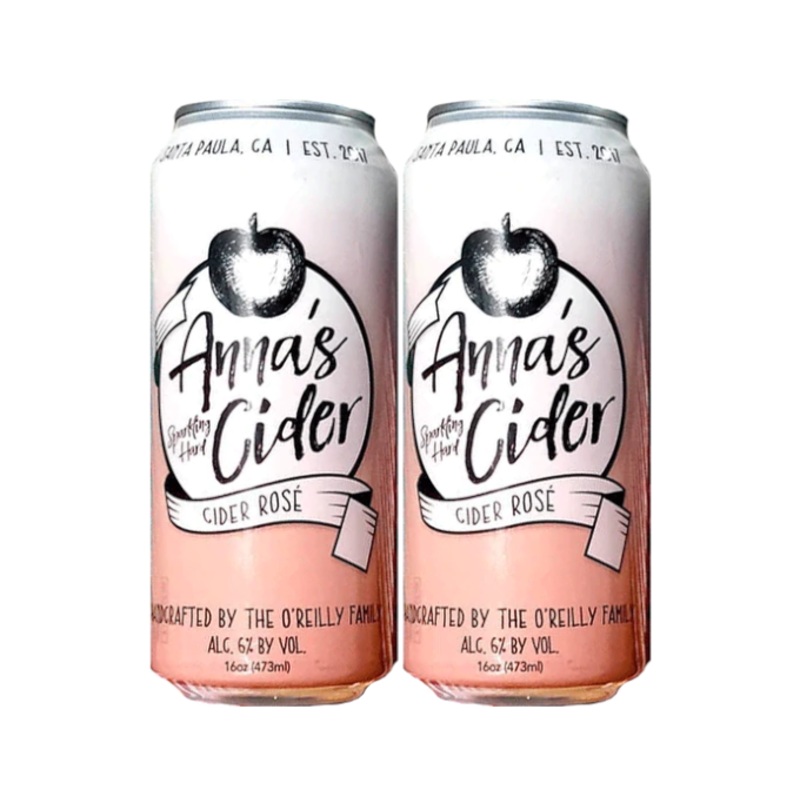 Annas Cider Rose 16oz 4-Pack Can