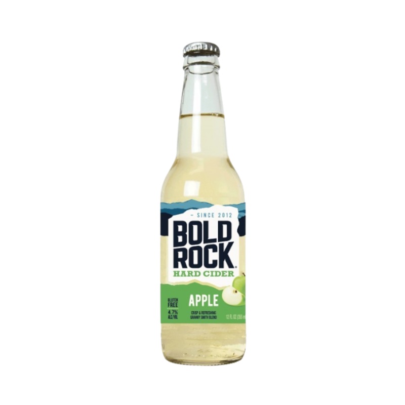 Bold Rock Apple Hard Cider 12oz Single Bottle