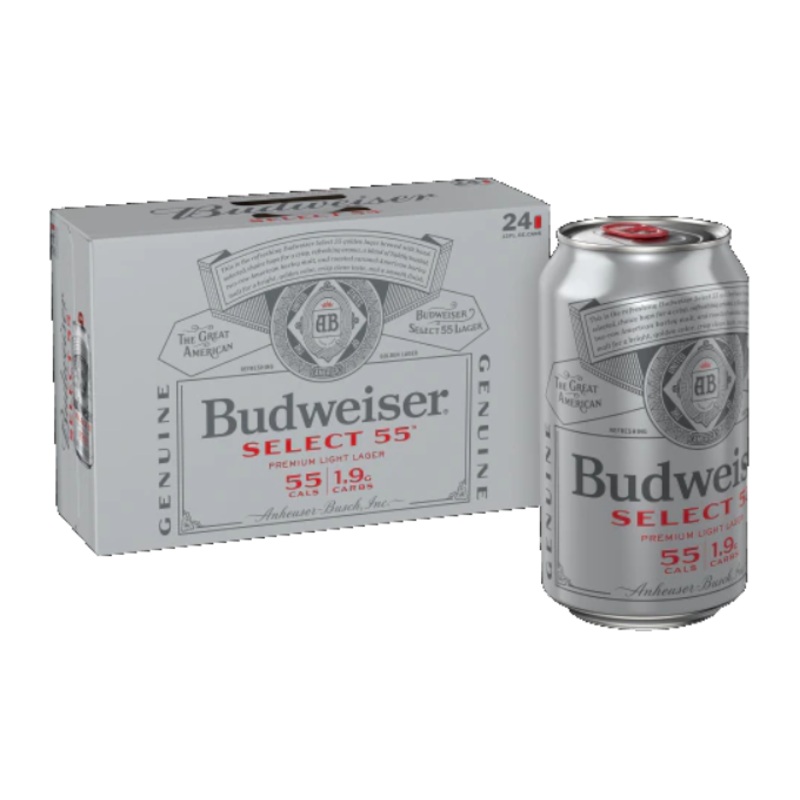 Budweiser Select 55 12oz 24-Pack Can