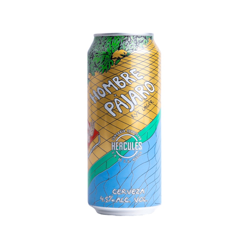 Cervecera Hercules Hombre Pajaro 16oz 4-Pack Can