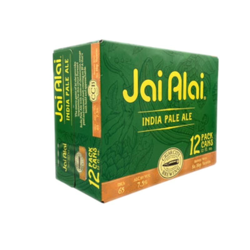Cigar City Jai Alai IPA 12oz 12-Pack Can