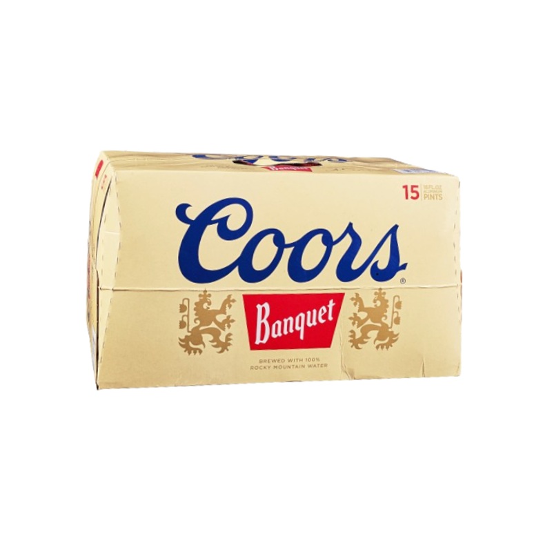 Coors Banquet 16oz 15-Pack Aluminum Bottle