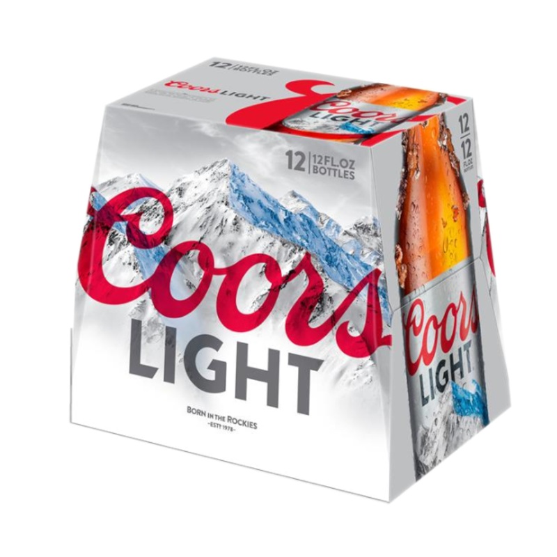Coors Light 12oz 12-Pack Bottle