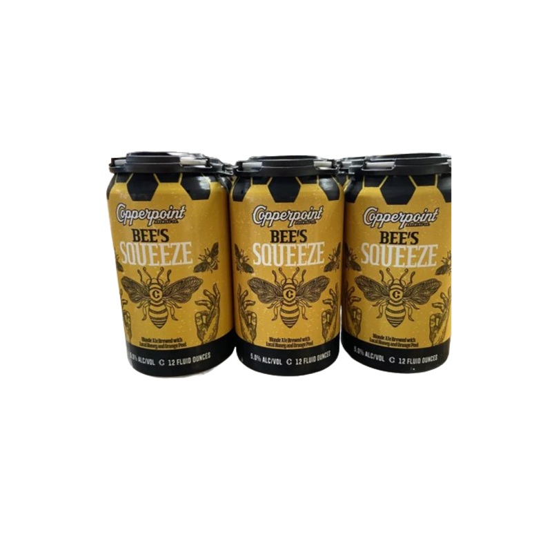 Copperpoint Bees Squeeze 12oz 6-Pack Can