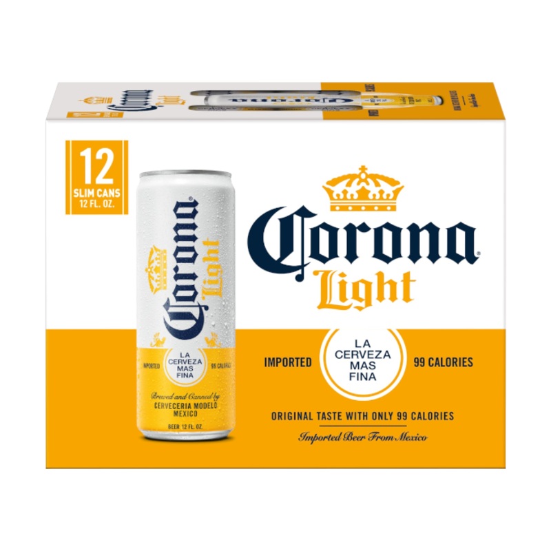 Corona Light 12oz 12-Pack Can