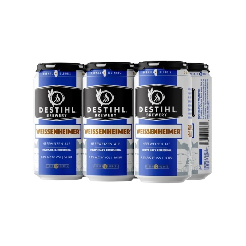 Destihl Weissenheimer Hefeweizen 12oz 6-Pack Can